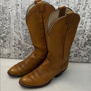 Cowboy Boots Vintage 80s USA Made Olathe sz 8 1/2D